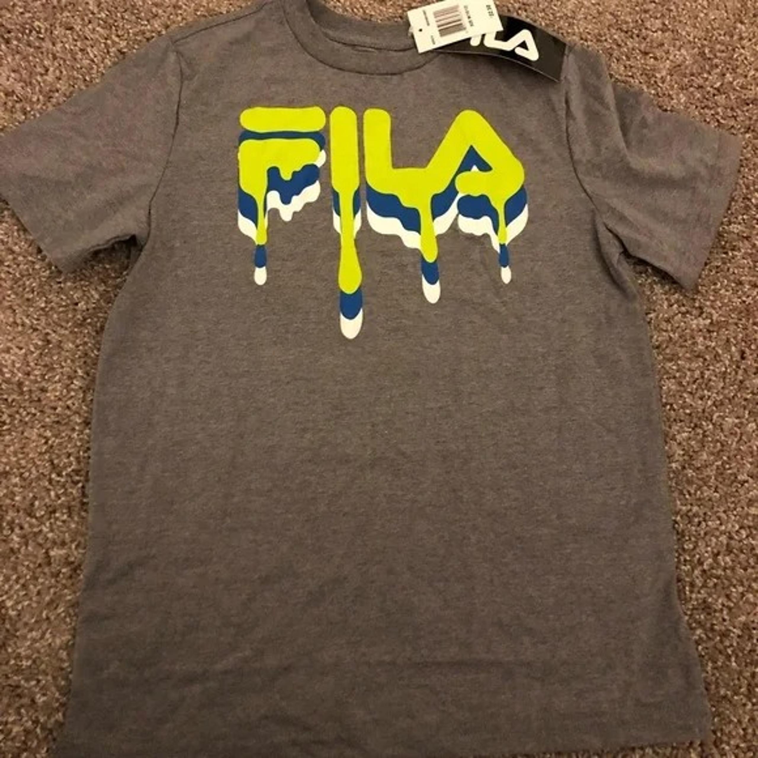 Grey Fila Shirt (Kids size)