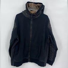 Carbon 2 Cobalt Quilted black Bomber Baseball Jacket XL
