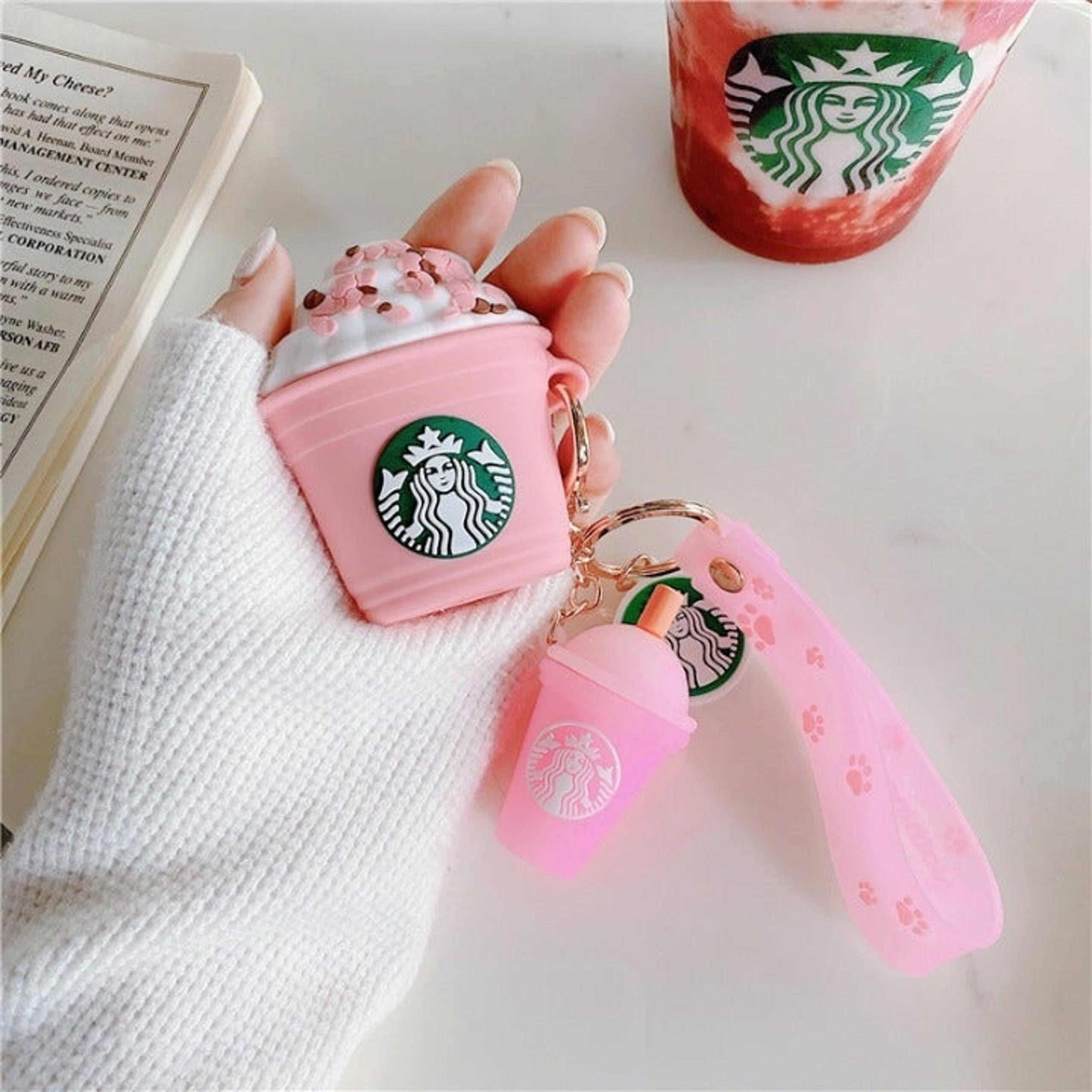 BobaFairy Apple Airpods Case - Pink Sbux