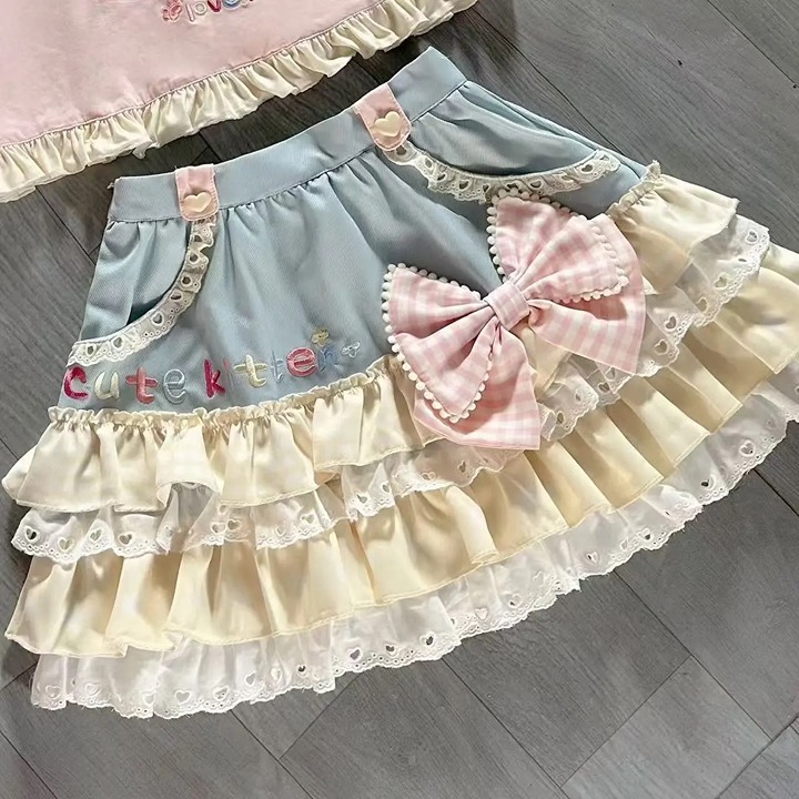 Rosa Lace Peplum Skirt（スカート）｜Her lip to（ハーリップ
