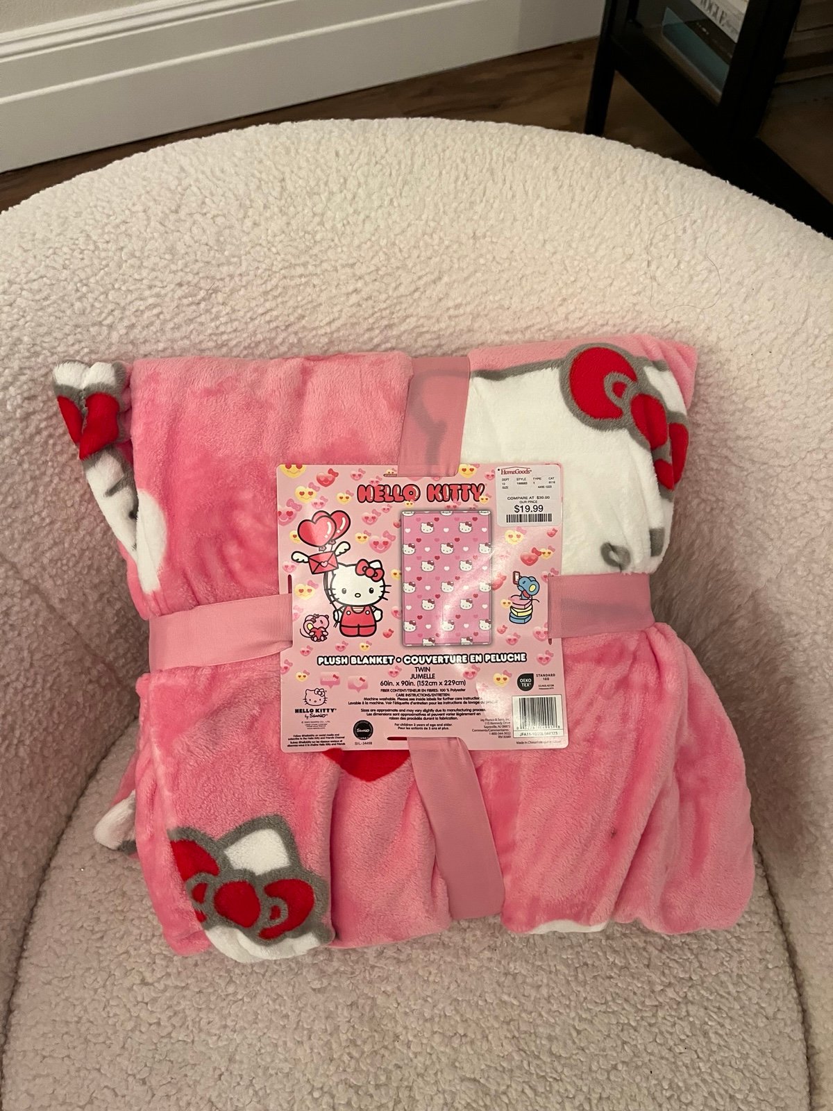 Hello Kitty Valentine’s day Blanket