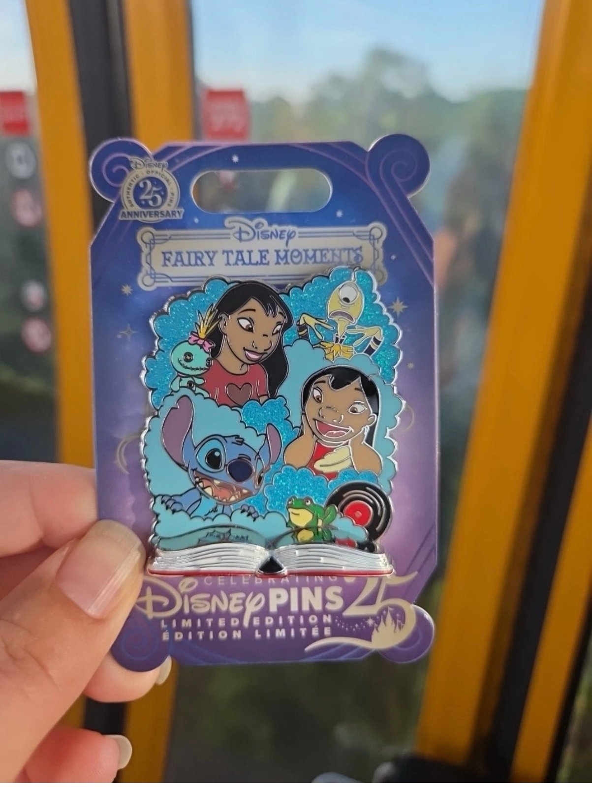 Disney Parks 2025 Fairy Tale Moments Lilo & Stitch LE Pin IN HAND