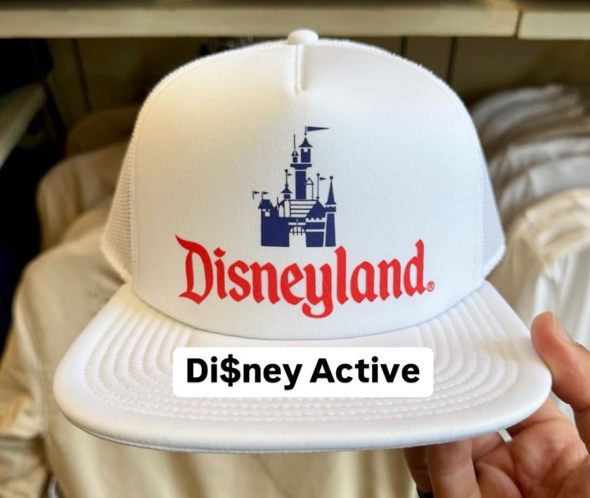 Disney Parks Disneyland White Baseball Hat