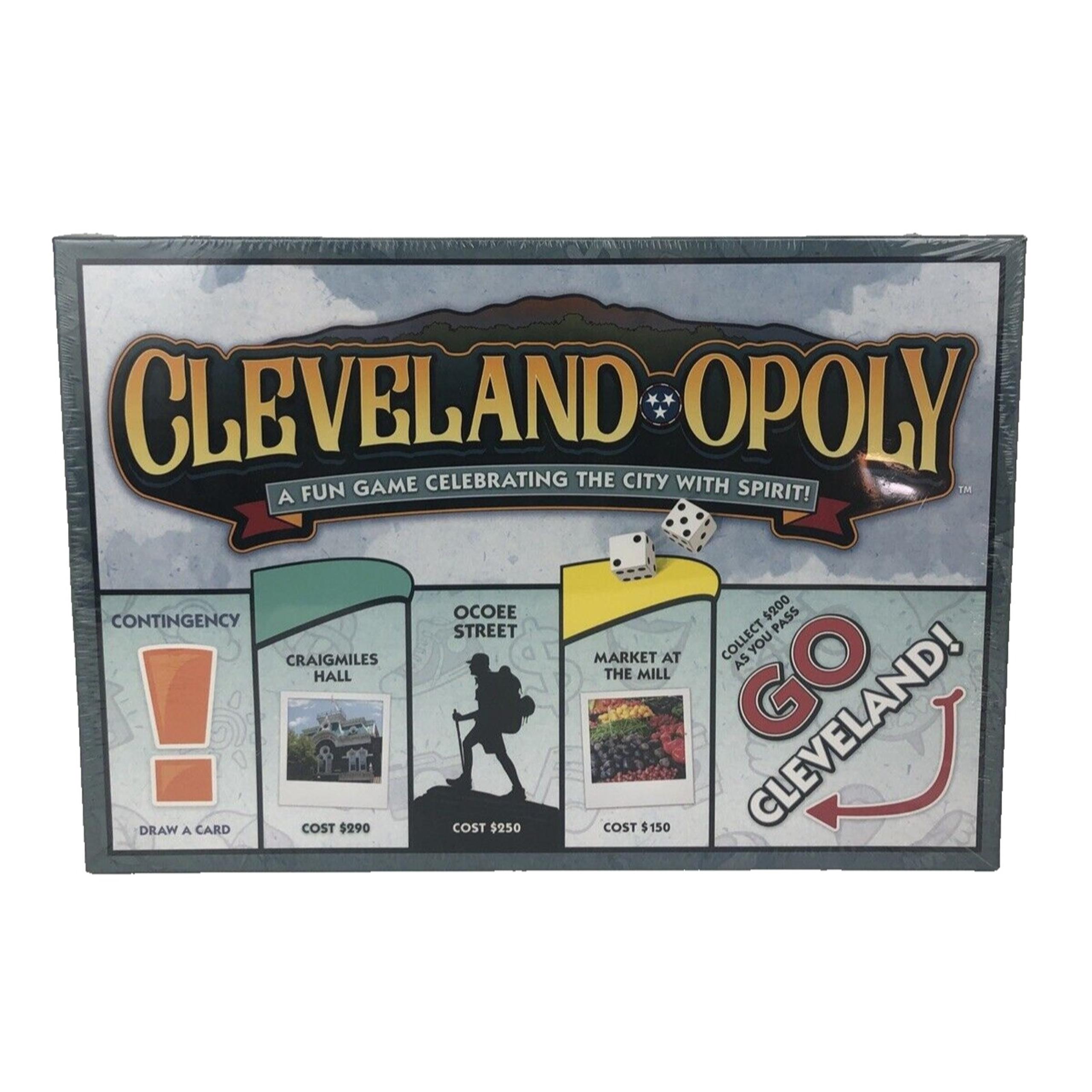 Cleveland Opoly Board Game Celebrating Cleveland Tennessee Late For The Sky USA