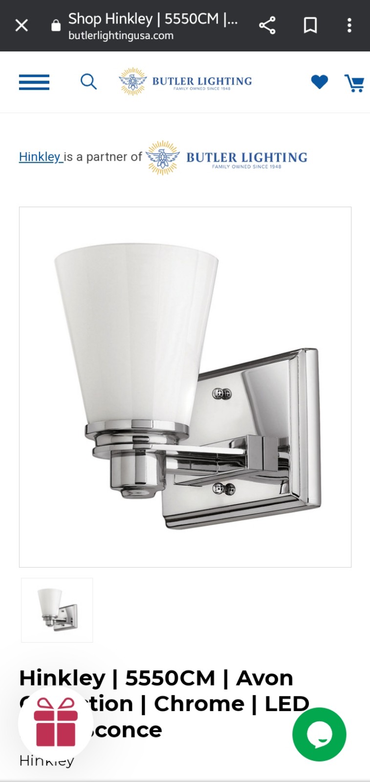 Bathroom Sconce