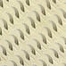 Ermenegildo Zegna Cream Tie with Blue/olive feather pattern.