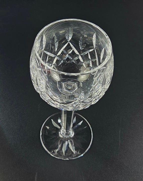 Vintage - Hock Wine Lismore by Waterford Crystal - Single - 7 3/8 Tall -Chipped