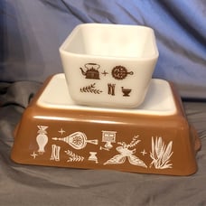 Pyrex Early American 503, 502