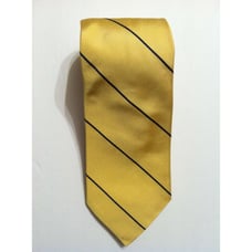 NWT 65.00 TOMMY HILFIGER MENS NEW YELLOW 100%SILK CLASSIC NECKTIE WIDTH:3 1/4