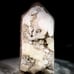 Apophyllite With Calcite Crystal Tower