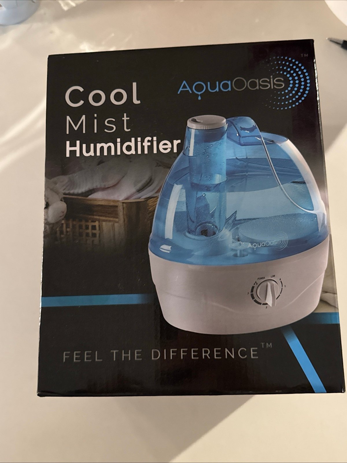 AquaOasis™ Cool Mist Humidifier {2.2L Water Tank} Quiet Ultrasonic