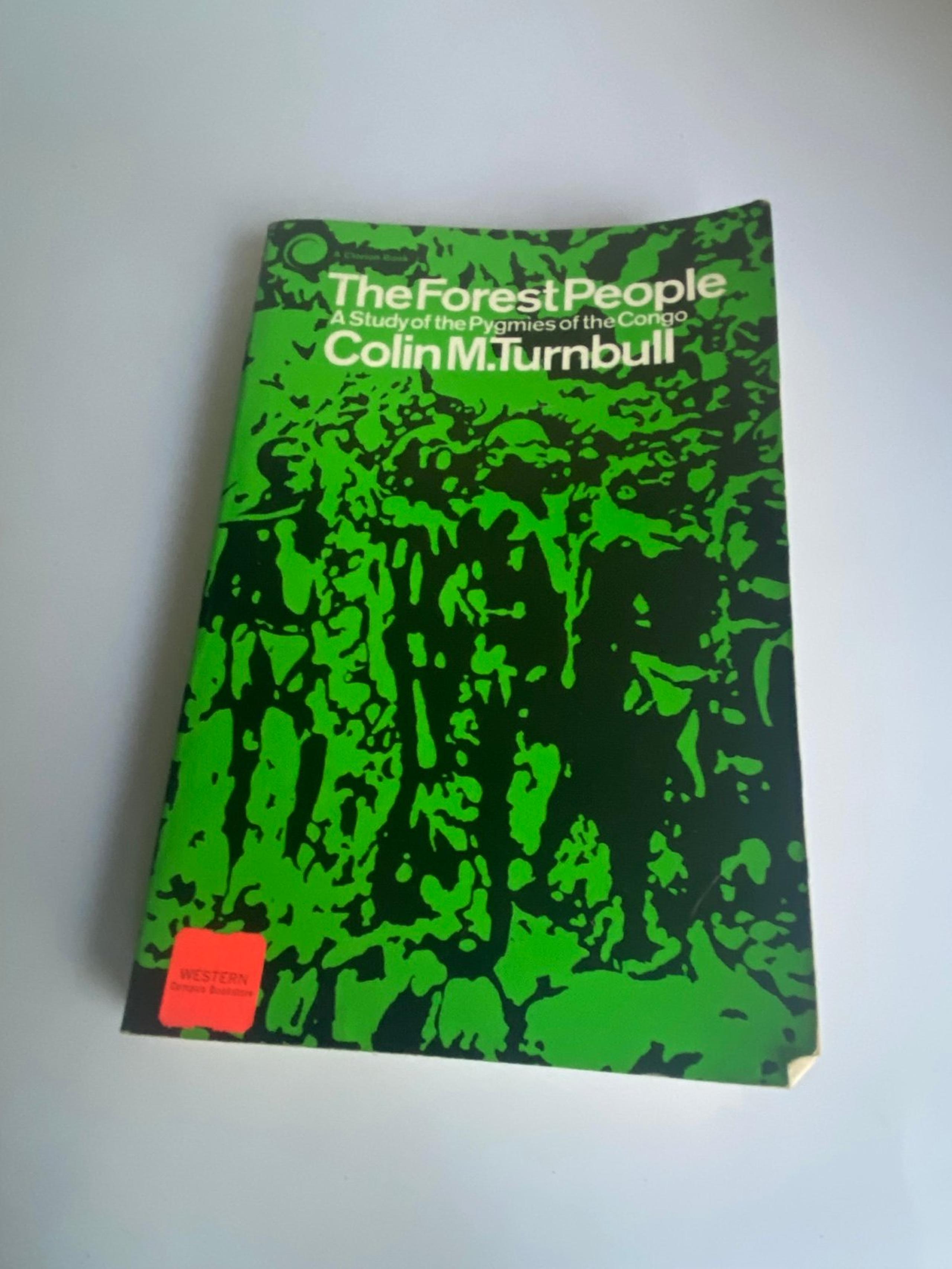 Book The Forest People by Colin M Turnbull