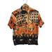Positano Rave Shirt Club 90s Y2K Butterfly Effect Sci Fi Trippy Collage