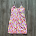 Vintage Lilly Pulitzer Pineapple Print Shift Dress