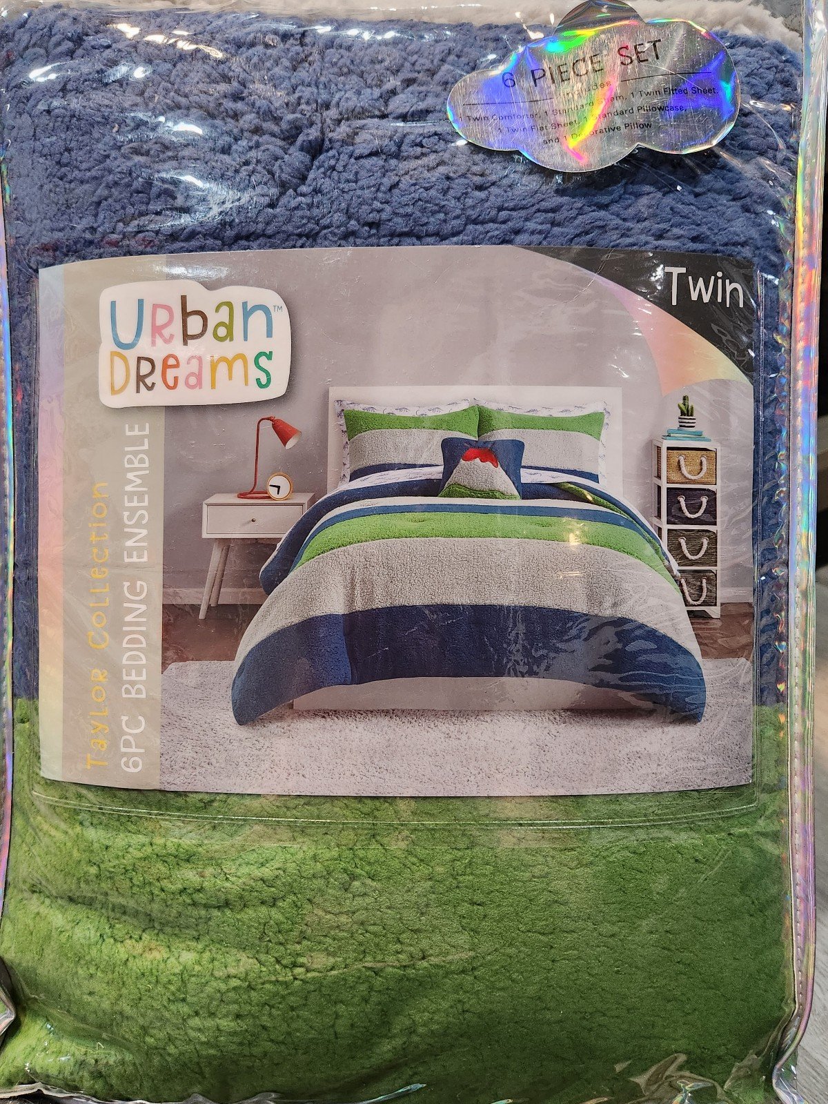 New 6pcs Twin Bedding set