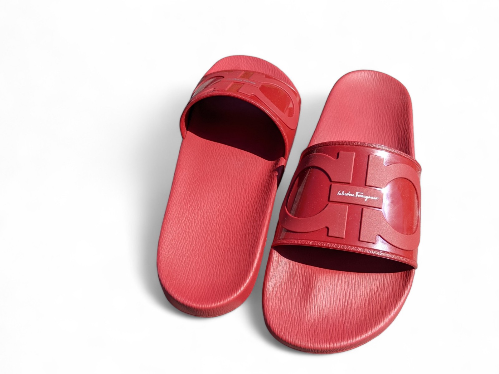 Ferragamo Slides Size 13 New With Box