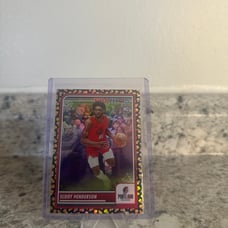 2023-24 NBA HAUNTED HOOPS CANDY CORN HOLO RARE SSP SCOOT HENDERSON ROOKIE RC