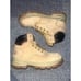 Herman Survivors Boots Men's Size 7W Beige, Water Proof, Steel Toe, Leather