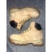 Herman Survivors Boots Men's Size 7W Beige, Water Proof, Steel Toe, Leather