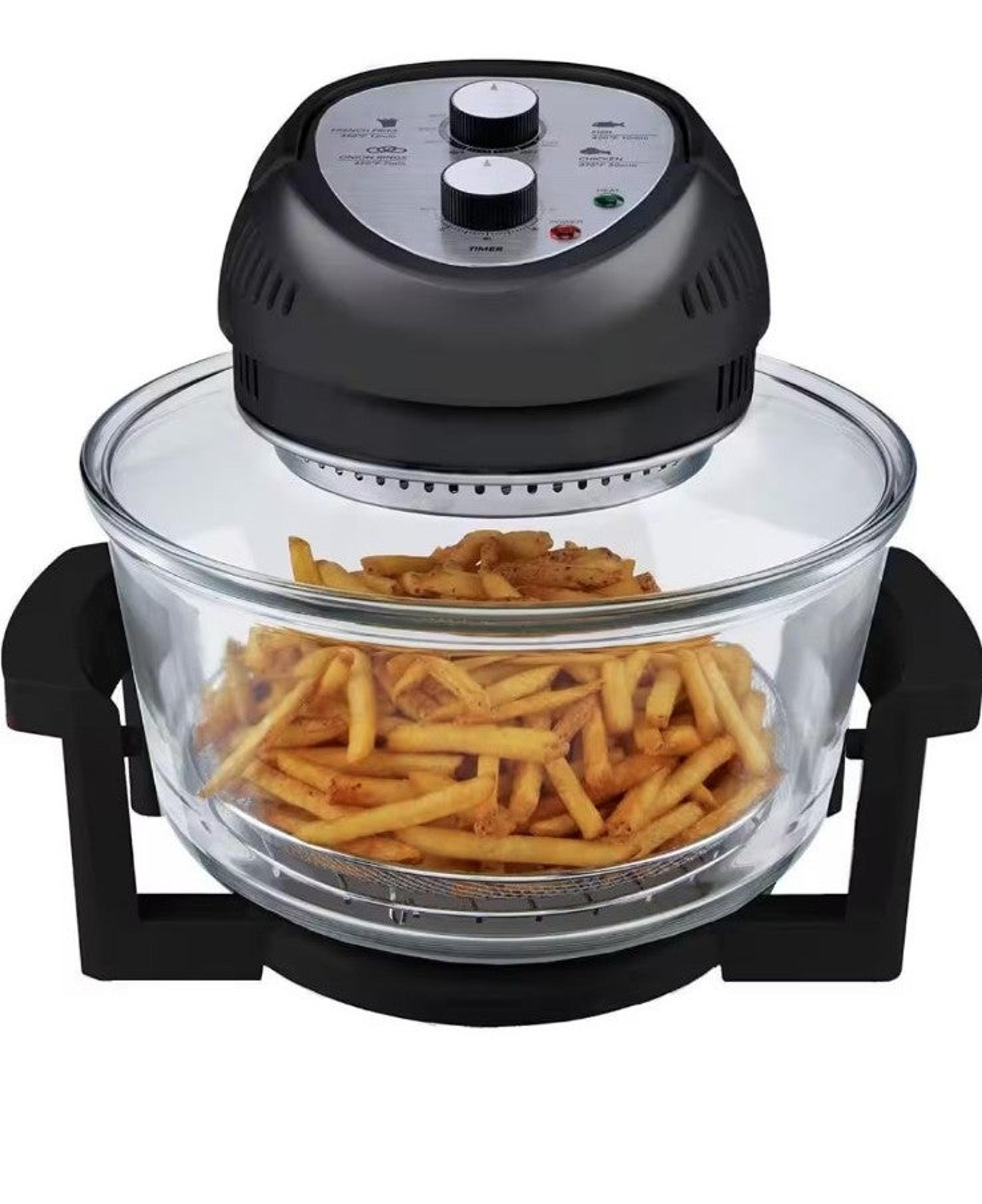 Big Boss XL Oil less Air Fryer & Tabletop Convection Oven, + 50 Recipe Book! NEW