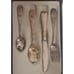 Wilkens Kinderbesteck Childs Cutlery Silverware 4 Piece Set 90 Silver Plate