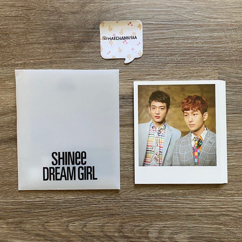 SHINee Dream Girl Official Polaroid Set (FULL SET)