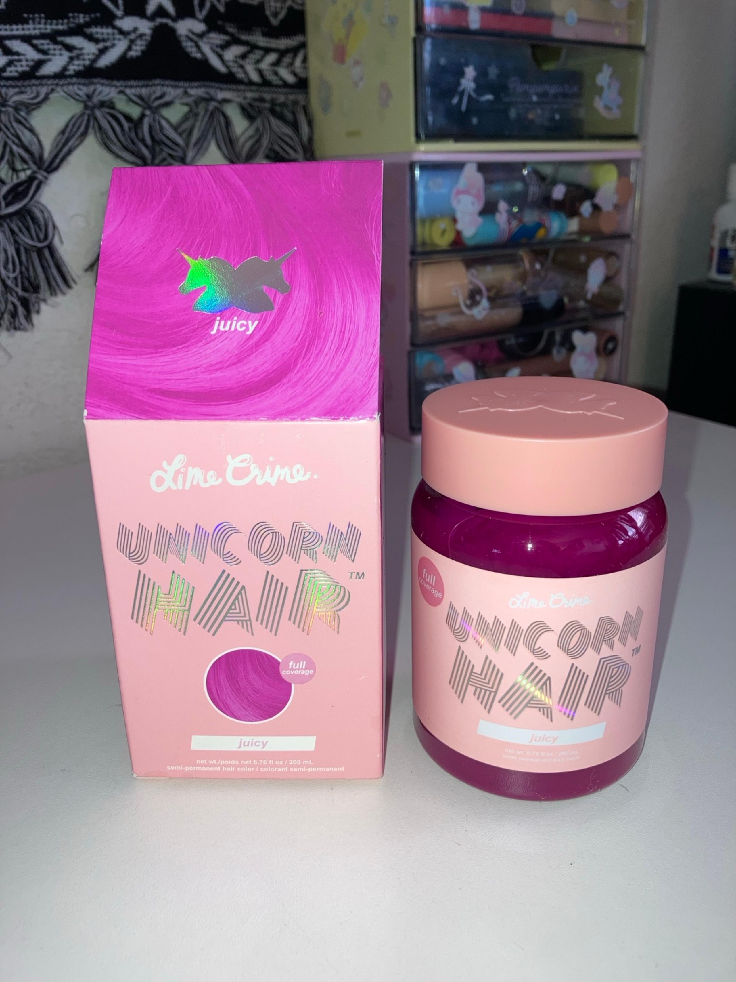 Lime Crime Juicy Semi-Permanent Unicorn Hair Dye