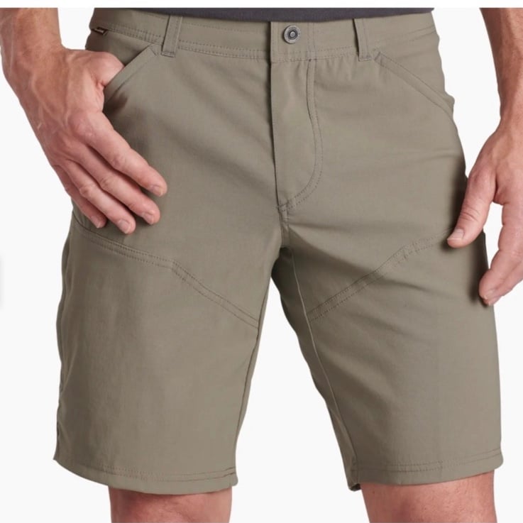 KUHL Renegadede Shorts Khaki Gray Size 30 Waist Men’s Nylon Blend 8” Inseam