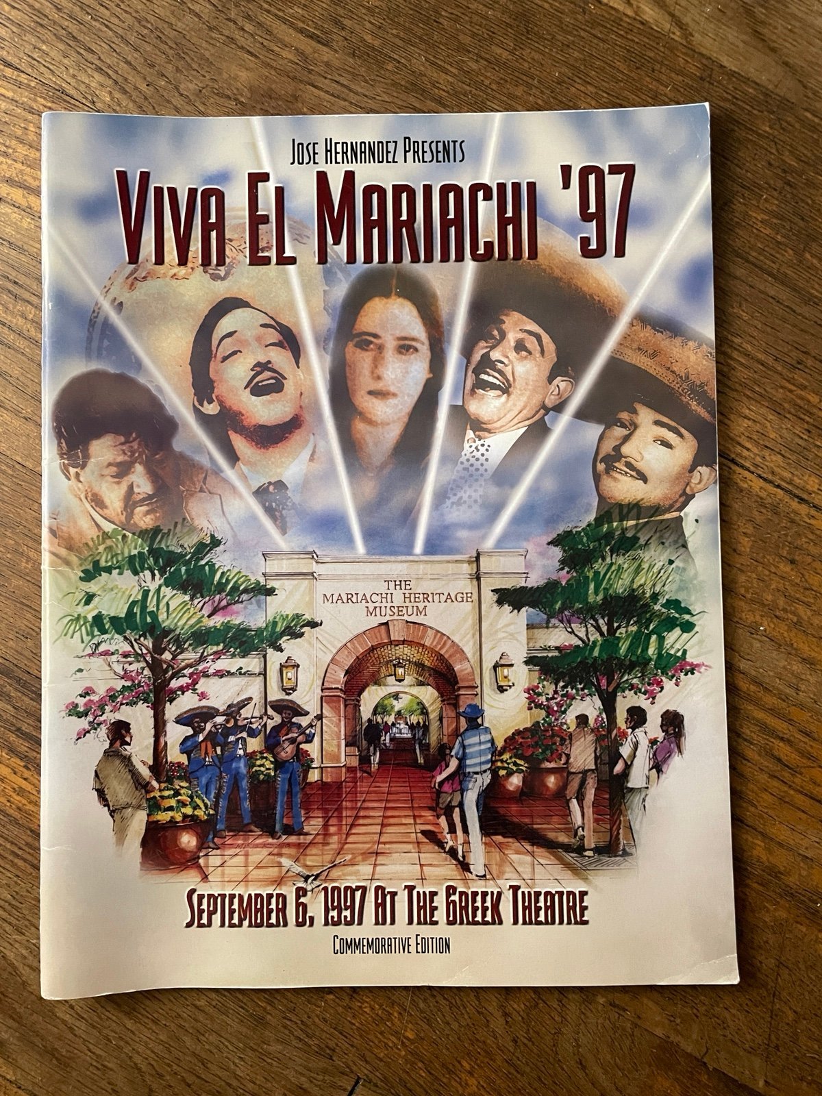 Vintage Jose Hernandez Presents Viva El Mariachi '97 Magazine
