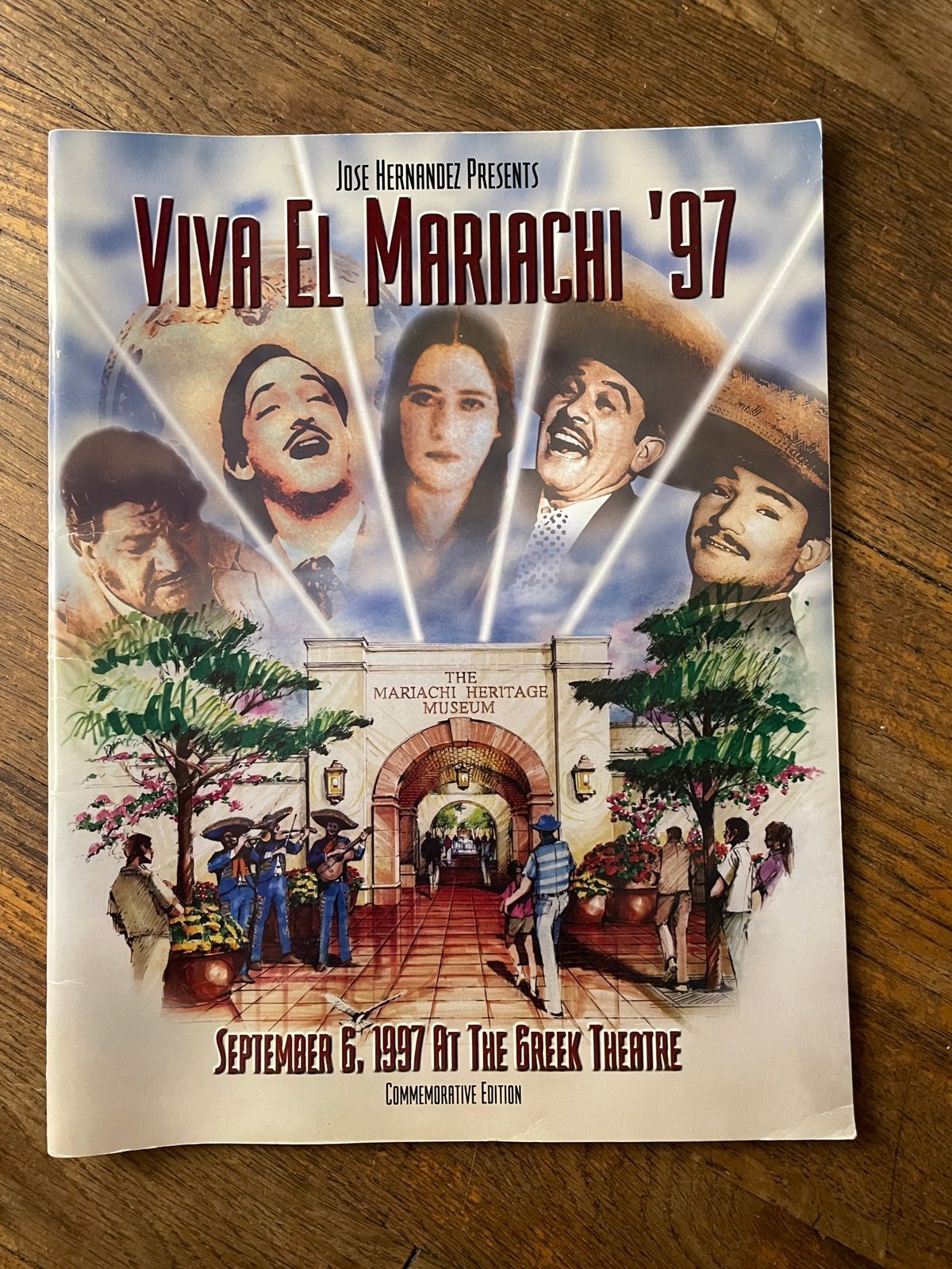 Vintage Jose Hernandez Presents Viva El Mariachi ''97 Magazine