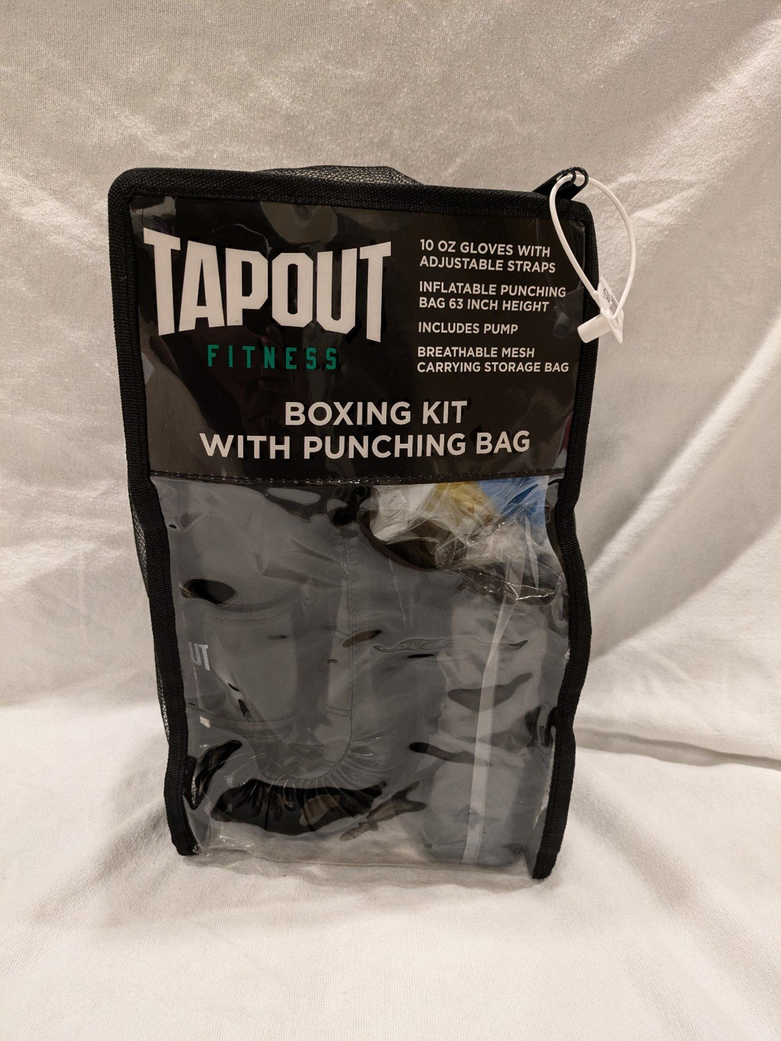 TapouT Boxing Kit With Punching Bag NEW