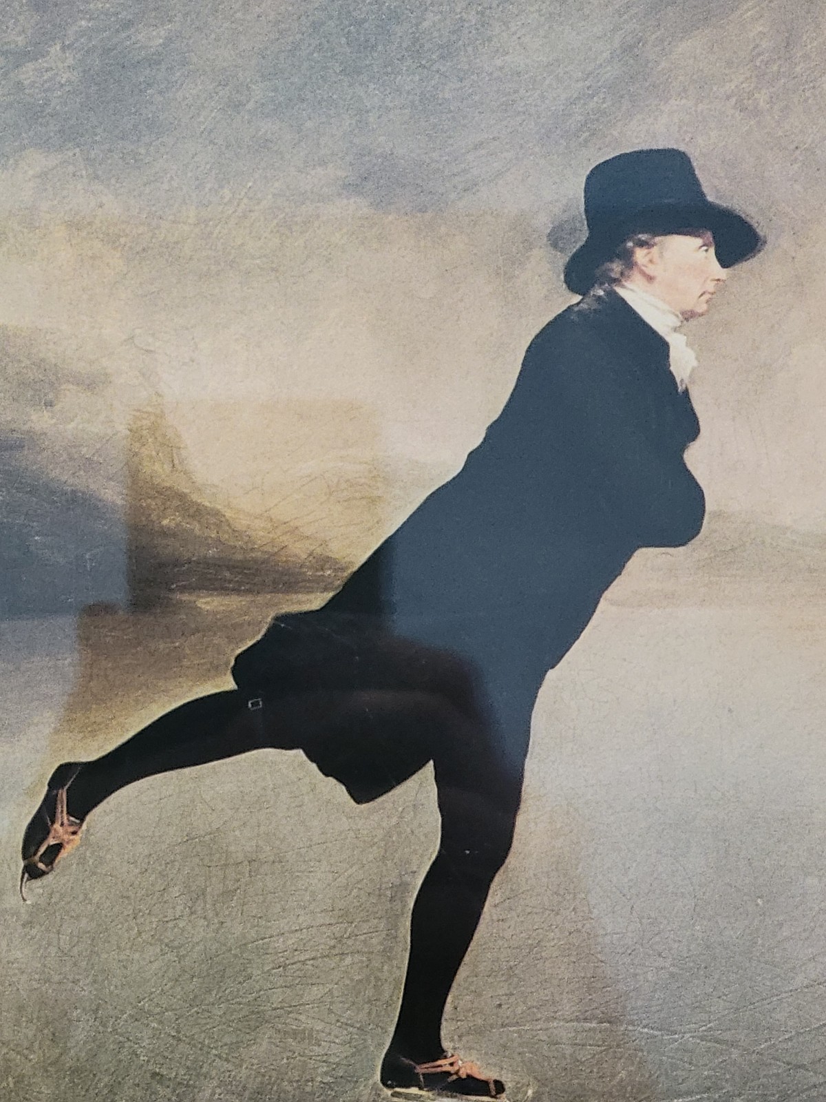 Rev. Robert Walker Skating On Duddingston Loch By Sir Heny Raeburn Reproduction