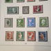 Vintage postage stamps, first day covers.