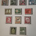 Vintage postage stamps, first day covers.