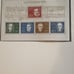 Vintage postage stamps, first day covers.
