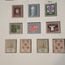 Vintage postage stamps, first day covers.