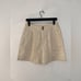 Marine Layer White Gracey Pleated Shorts, New with Tags