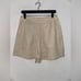 Marine Layer White Gracey Pleated Shorts, New with Tags