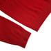 Lands End 100% Cashmere V Neck Sweater Men's Large 42-44 Red