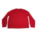 Lands End 100% Cashmere V Neck Sweater Men's Large 42-44 Red