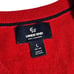 Lands End 100% Cashmere V Neck Sweater Men's Large 42-44 Red