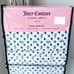 Juicy Couture JC Logo Heart Print QUEEN Sheet Set