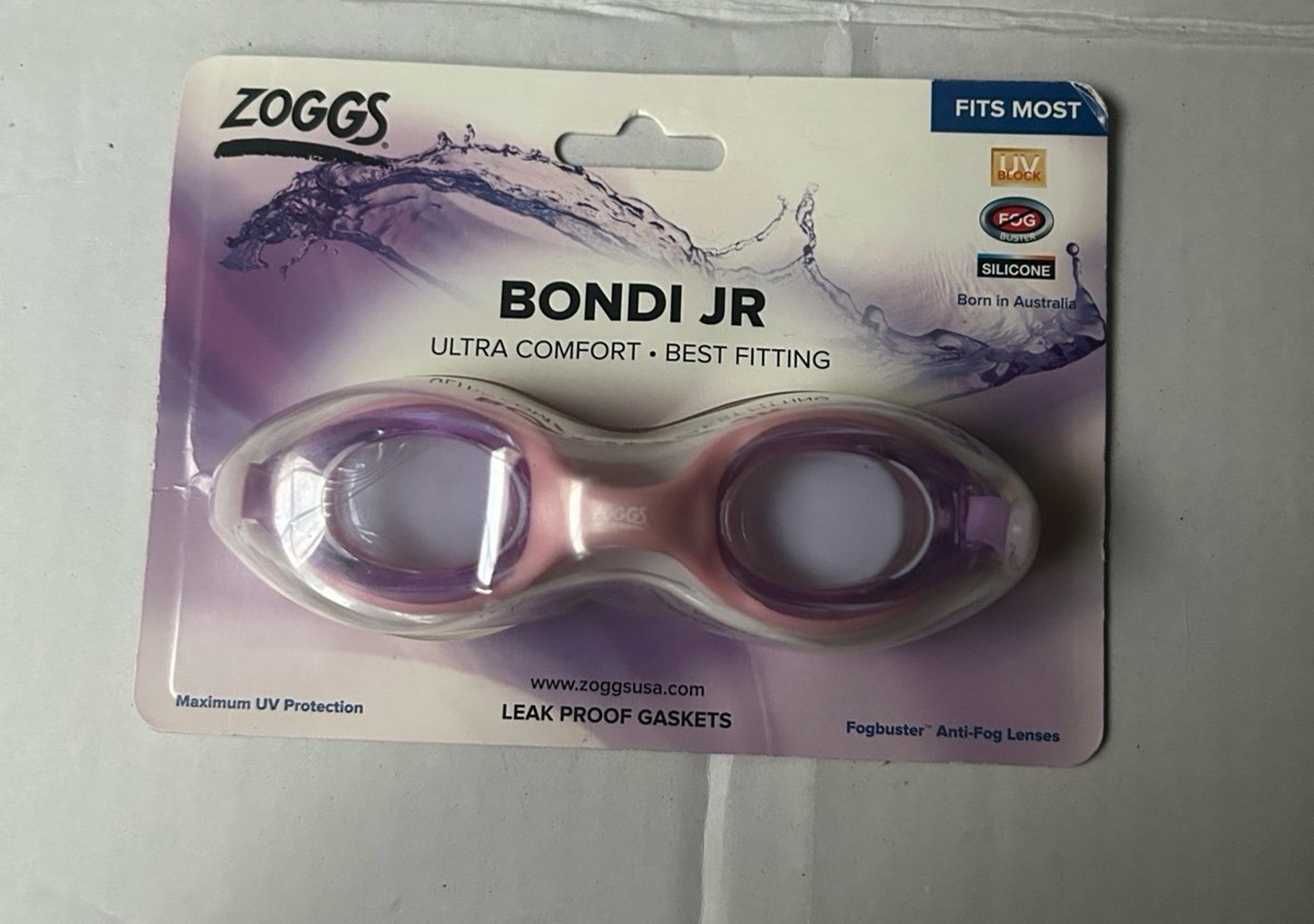 Zoggs BONDI Junior Swimming Goggles - Pink