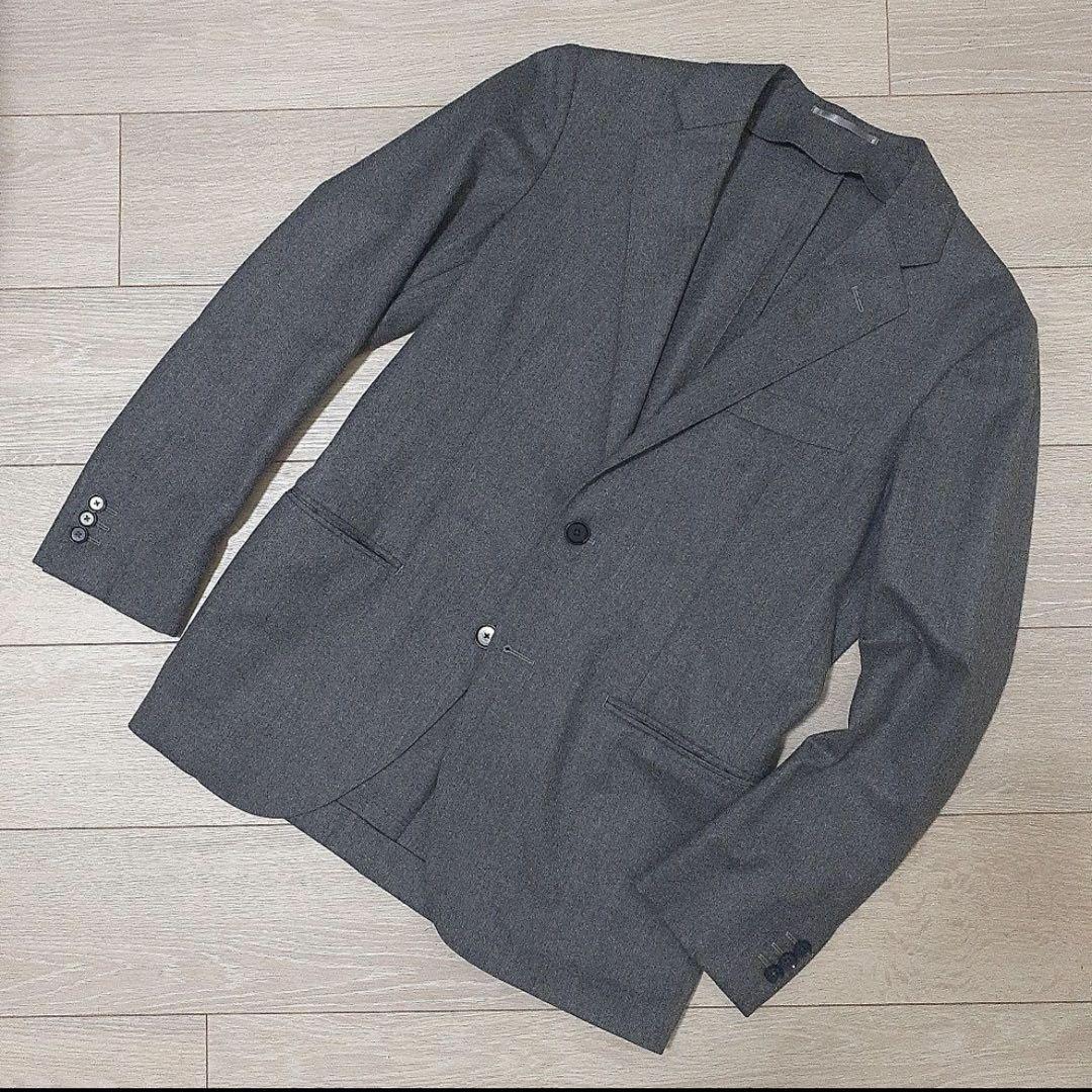 [Excellent Condition][Size 46] Tomorrowland Pilgrim Gray Flannel Tailored Jacket