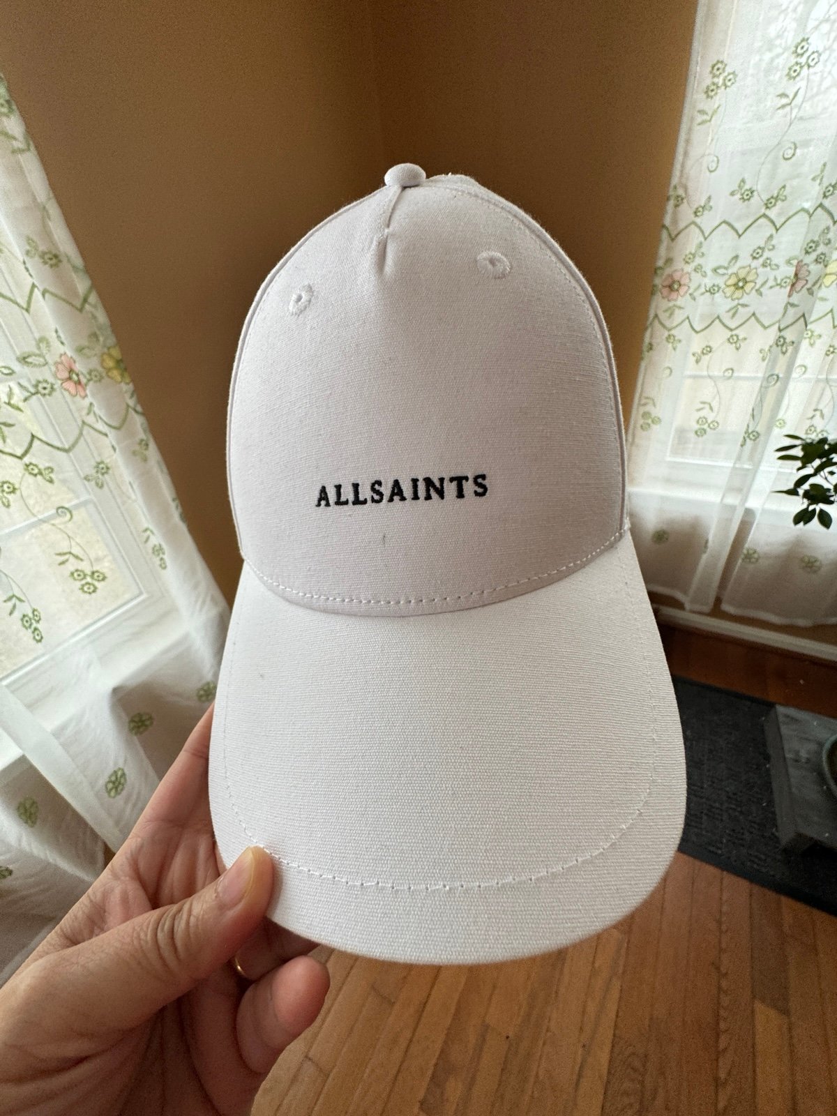 AllSaints Baseball Cap. Color White . Preloved. Mint condition