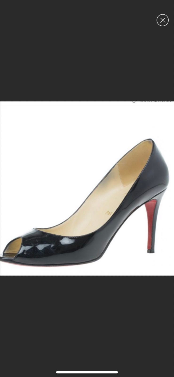 Christian Louboutin Black Patent You You
