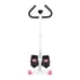 Aerobic Stepper Workout, Stair Climber Twist Fitness Machine with Handle, Pink