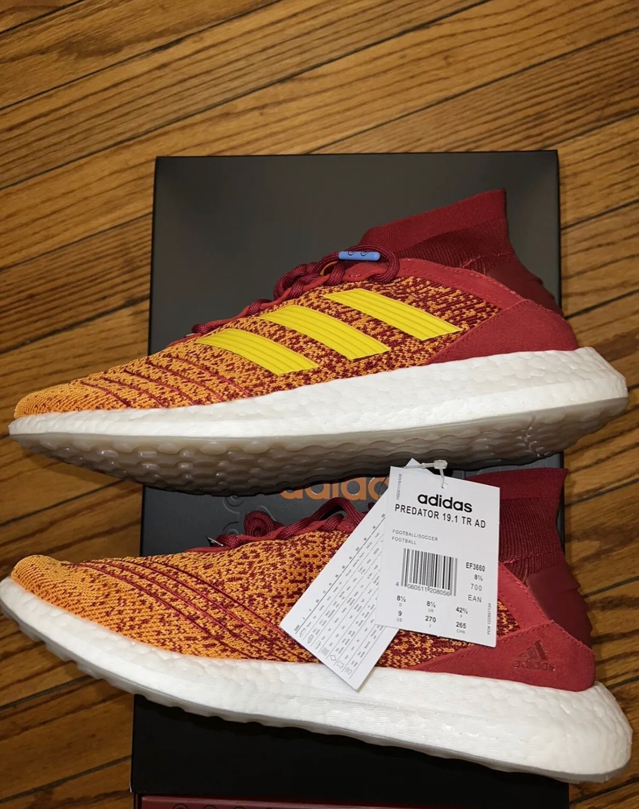 Adidas Naruto x Predator 19.1 ADV ‘Naruto Uzumaki’ Sneaker - US Size 9/EU 42 2/3 selling