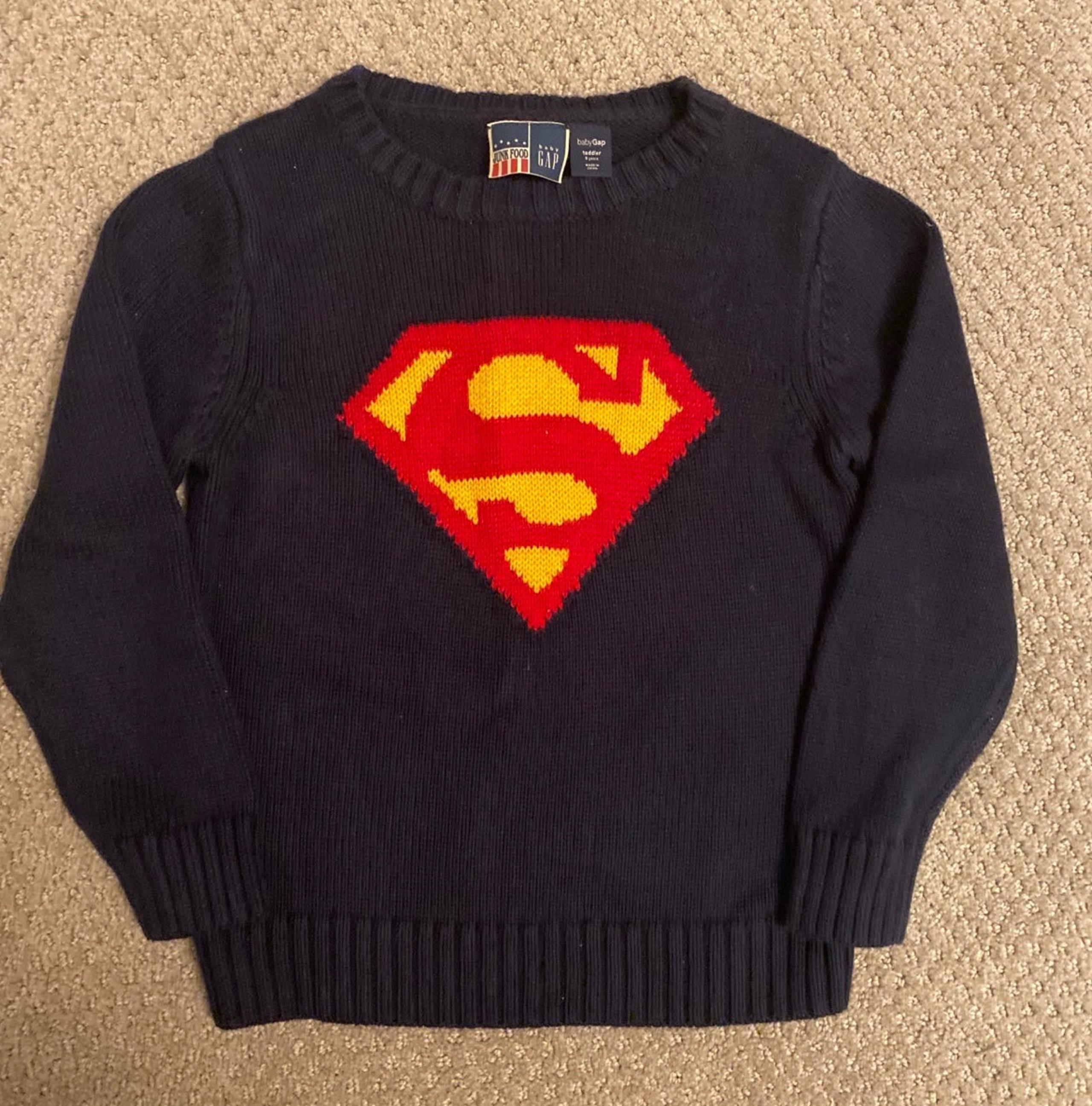 Junk Food/Baby Gap Superman Sweater