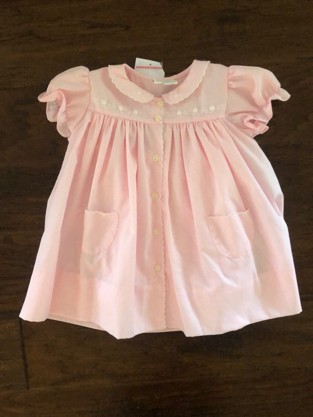 EUC Proper Peony Blush Ingrid dress, 24M